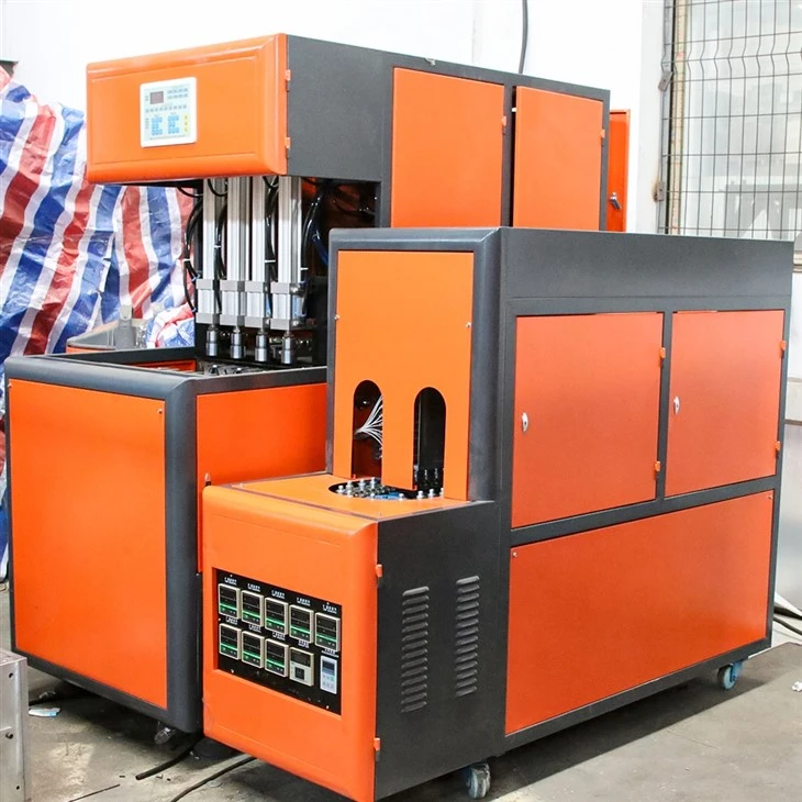 4 Semi Automatic Pet Blowing Machine